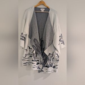 Ariat Gray and Black Cape Jacket